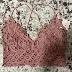 Free People Intimately Adella Bralette size large new with tags